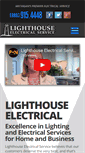 Mobile Screenshot of lighthouseelectricalservice.com